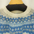 Handknitted in Denmark デンマーク製 モヘア混ノルディックニット レディース