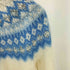 Handknitted in Denmark デンマーク製 モヘア混ノルディックニット レディース