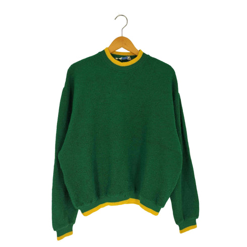 60S~70S KAUFMANNS スイス製 モックネック パイルニット メンズ import:L