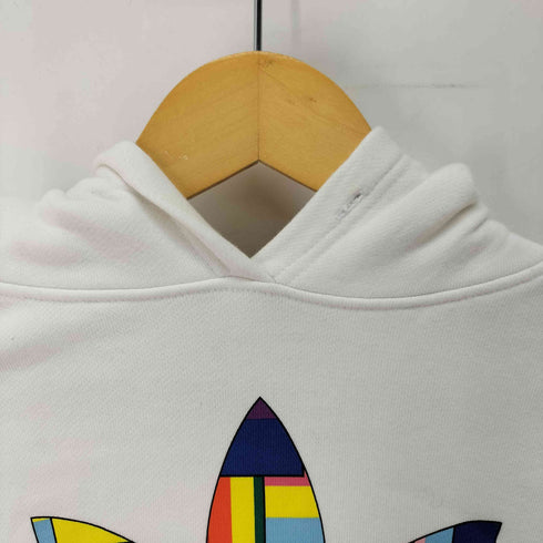 アディダスオリジナルス adidas Originals PRIDE FLAG FILL HOODIE トレフォイルプルオーバーパーカー メンズ import:L