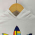 アディダスオリジナルス adidas Originals PRIDE FLAG FILL HOODIE トレフォイルプルオーバーパーカー メンズ import:L