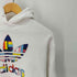 アディダスオリジナルス adidas Originals PRIDE FLAG FILL HOODIE トレフォイルプルオーバーパーカー レディース import:L