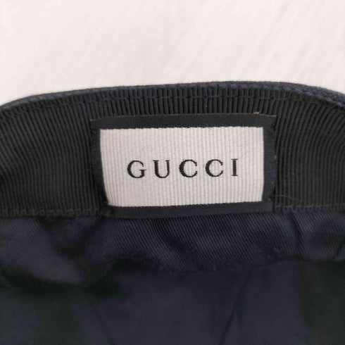 グッチ GUCCI シェリーライン インターロッキングGキャップ 帽子 メンズ XL