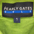 パーリーゲイツ PEARLY GATES 刺繍ロゴ ポロシャツ メンズ JPN:1