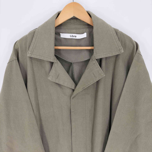 リブラキュー Libra Cue ビンテージライクロングコート ショップコート レディース FREE