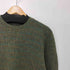 Glencroft of Scotland 90s ドット柄 スコットランド製 バーズアイ ウールニット メンズ JPN:L
