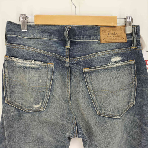 ポロラルフローレン POLO RALPH LAUREN Classic Fit リペア加工 デニムパンツ メンズ 30/32