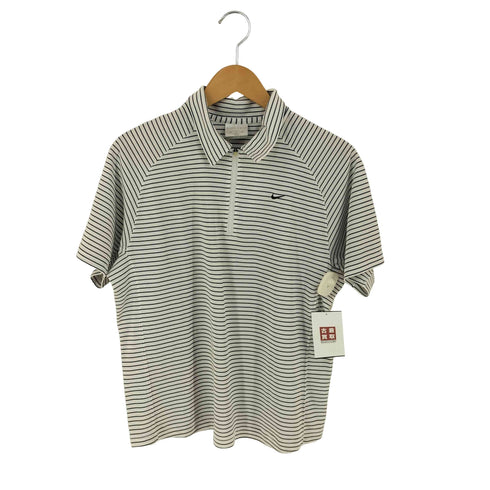ナイキゴルフ NIKE GOLF DRI FIT 刺繍ロゴ ハーフジップ 半袖 Tシャツ メンズ XL