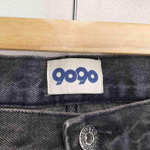 ナインティナインティ 9090 King Logo Buggy Denim Pants メンズ JPN:L