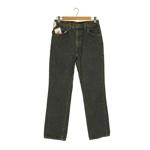 リーバイス Levis 90S カナダ製 619 先染めブラック ジップフライデニム メンズ 34/32
