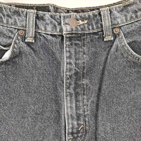 リーバイス Levis 90S カナダ製 619 先染めブラック ジップフライデニム メンズ 34/32