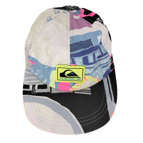 クイックシルバー Quiksilver OLD 総柄 ジェットキャップ メンズ