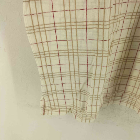 バーバリーロンドン BURBERRY LONDON チェック S/S ポロシャツ メンズ 3L