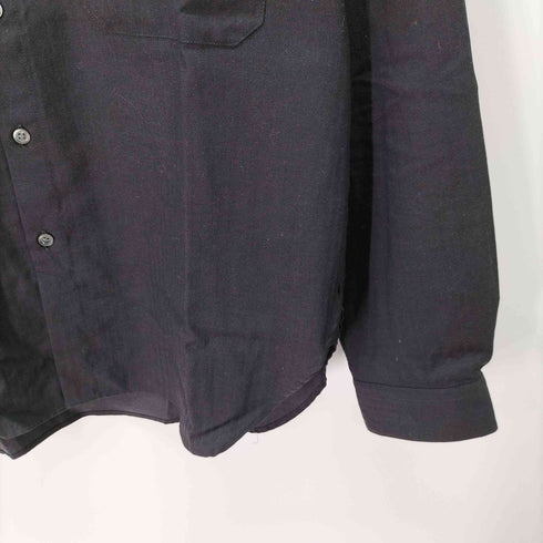 ギャルリーヴィー GALERIE VIE 24SS ウォッシャブルギャバジン スタンドカラーシャツ メンズ F