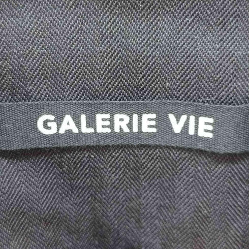 ギャルリーヴィー GALERIE VIE 24SS ウォッシャブルギャバジン スタンドカラーシャツ メンズ F