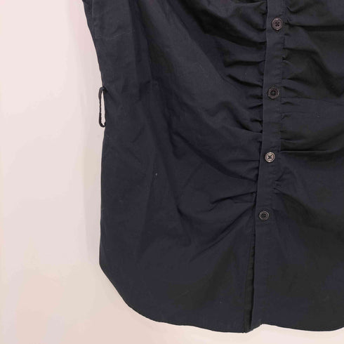 ワイスリー Y-3 ギャザーデザイン フレンチスリーブ ブラウス レディース JPN:S