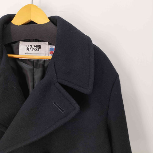 ショットブロス SCHOTT BROS. 714US LONG MELTON PEA COAT ロング メルトン ピーコート メンズ import:XL