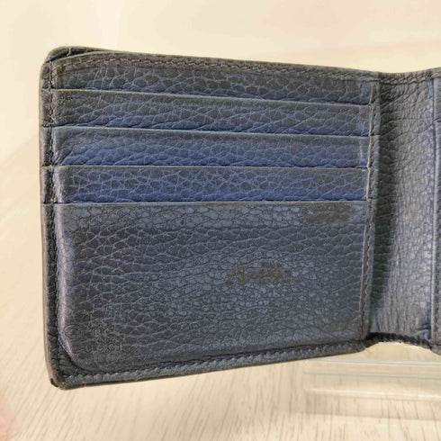 グッチ GUCCI インターロッキングG レザー 2つ折り財布 メンズ