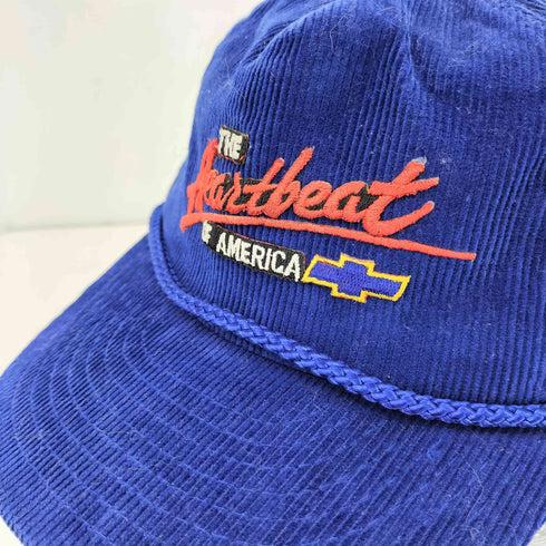 THE HEARTBEAT OF AMERICA コーデュロイベースボール キャップ メンズ