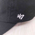 ニューエラ NEW ERA '47 クリーンナップ ニューヨーク・ヤンキース ブラック × ホワイト 6パネル キャップ メンズ 55cm~61cm