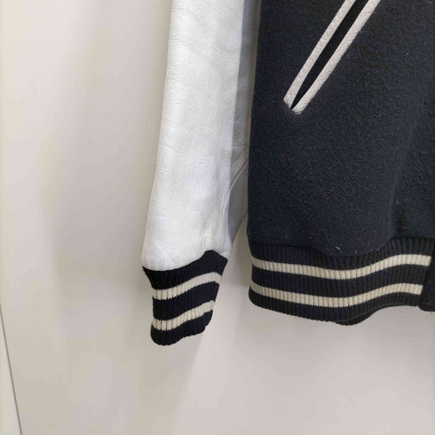 スワッガー SWAGGER ワッペン レザー切替 スタジアムジャケット スタジャン メンズ