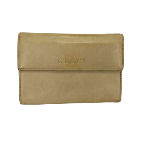 グッチ GUCCI レザー 3折り財布 レディース