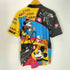 90S MADE IN ITALY イタリア製 テーマパーク キャラクター 総柄 プリント サイクル ジャージ メンズ