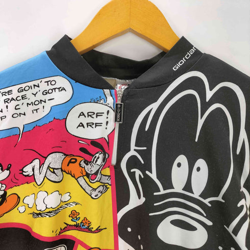 90S MADE IN ITALY イタリア製 テーマパーク キャラクター 総柄 プリント サイクル ジャージ メンズ