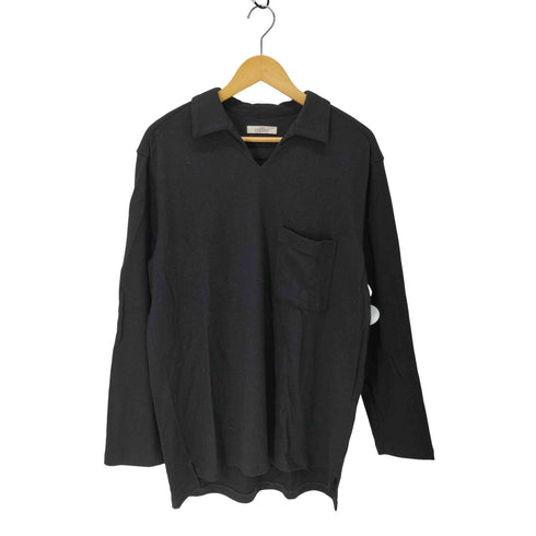 ネストローブコンフェクト nest Robe CONFECT ウール キーネック ニット プルオーバー シャツ メンズ JPN:4