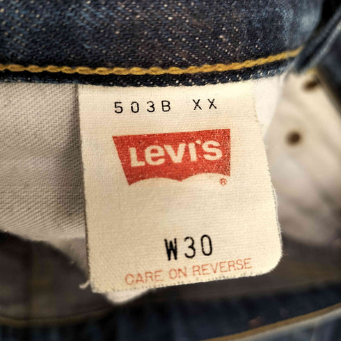 リーバイス Levis 刻印J22 503B BIG-E ボタンフライ デニムパンツ メンズ 30×34
