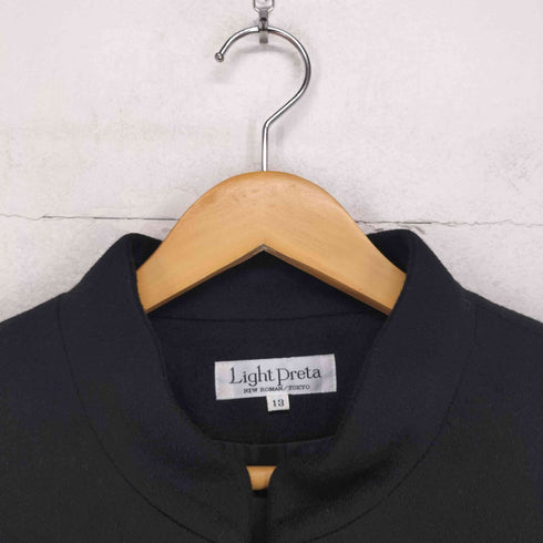 Light Preta CASHMERE 100% カシミヤ ジャケット レディース 13