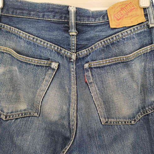 ドゥニーム Denime ボタンフライ 赤耳 ストレートパンツ メンズ