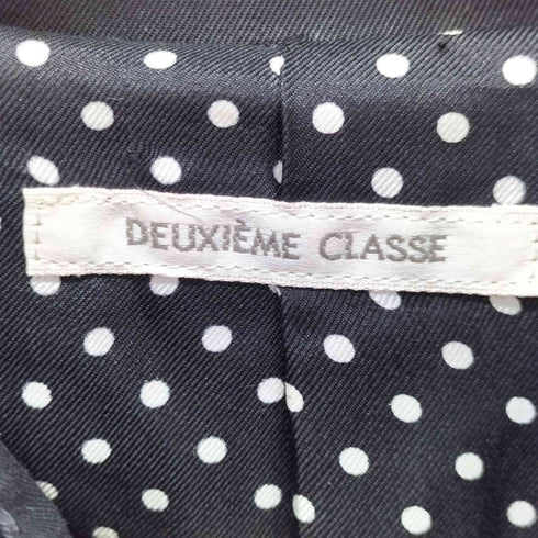 ドゥーズィエムクラス DEUXIEME CLASSE 裏地ドット トレンチコート レディース