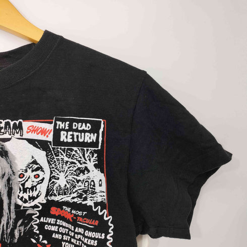 シュート SHOOT 00s Spooks A Poppin インダストリアル オルタナティブ メタル ショック ロック アートワーク プリント S/S Tシャツ メンズ import:S