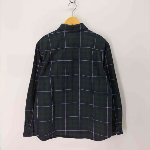 ネストローブコンフェクト nest Robe CONFECT リネン コットン チェック シャツ メンズ JPN:4