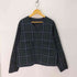 ネストローブコンフェクト nest Robe CONFECT リネン コットン チェック ノーカラー ジャケット メンズ JPN:4