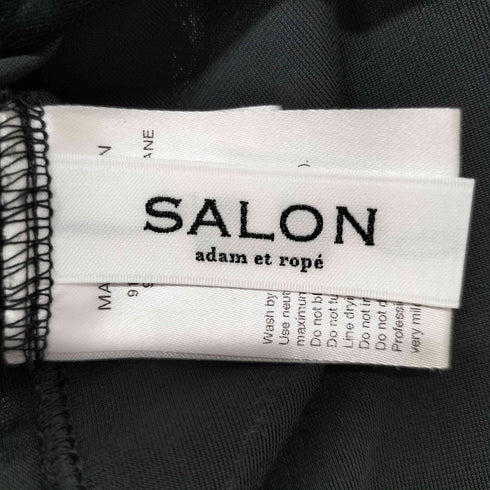 SALON adam et ropé クラッシュベロア2WAYロングスリーブTシャツ レディース FREE