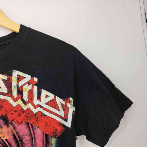 00s Screaming For Vengeance ブリティッシュ ヘヴィメタル バンド Hanes Heavy Weihght ボディ アートワーク プリント S/S Tシャツ メンズ import:S