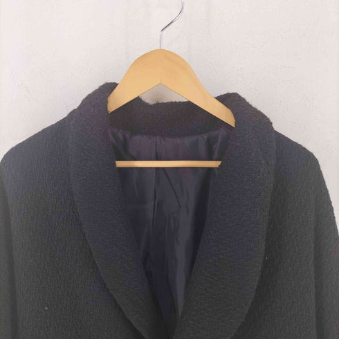 Loop raised melange fabric shawl collar coat レディース JPN:S