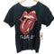 Marquistone 00s Y2K ブリティッシュ ロック バンド Tongue and Lips ロゴ ダメージ加工 S/S Tシャツ メンズ JPN:M