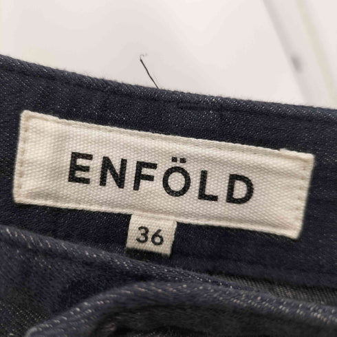 エンフォルド ENFOLD WIDE DENIM PANTS レディース JPN:36