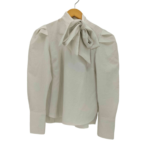 Bibiy RIBBON CUFFS BLOUSE リボン カフス ブラウス レディース FREE