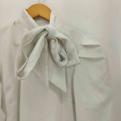 Bibiy RIBBON CUFFS BLOUSE リボン カフス ブラウス レディース FREE