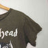 STEEL CLOSET ヘヴィメタル ハードロック ハードコア パンク Warpig Snaggletooth ロゴ プリント S/S Tシャツ メンズ JPN:M