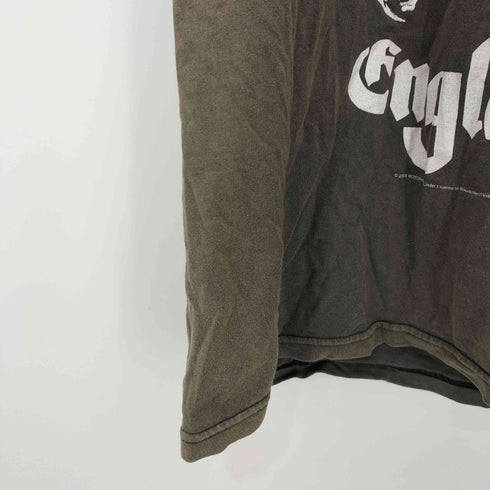 STEEL CLOSET ヘヴィメタル ハードロック ハードコア パンク Warpig Snaggletooth ロゴ プリント S/S Tシャツ メンズ JPN:M