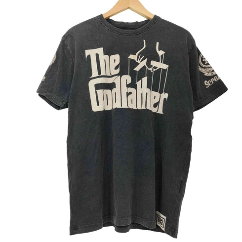 SCRAMBLE ムービー コラボ ロゴ アートワーク プリント S/S Tシャツ メンズ JPN:S