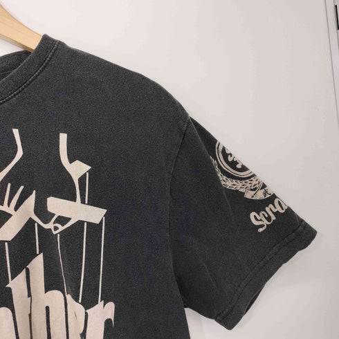 SCRAMBLE ムービー コラボ ロゴ アートワーク プリント S/S Tシャツ メンズ JPN:S