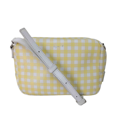 アニエスベー agnes b. lucy 2way ミニ ショルダーバッグ 牛革 レザー レディース