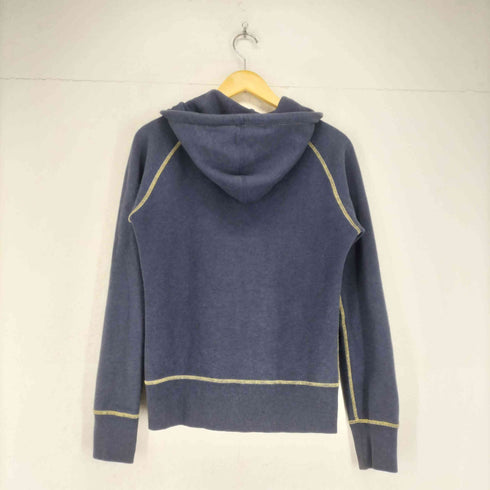 ナイキ NIKE 00s ロゴ刺繍ラグランジップパーカー Y2K レディース L