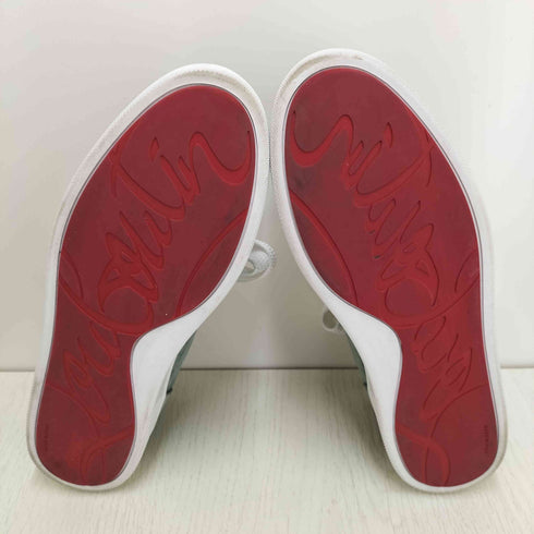 クリスチャンルブタン CHRISTIAN LOUBOUTIN TOY TOY ベロア スニーカー メンズ EUR:41.5